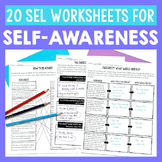 Self Awareness Worksheets: Social Emotional Learning, Feel