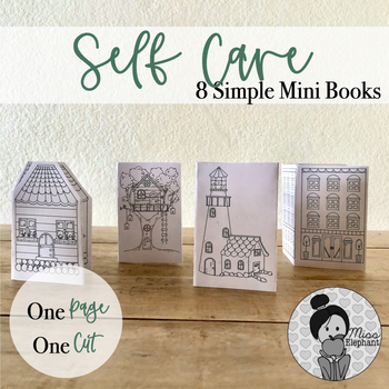 Preview of Self Care Activity - Mini House Craft