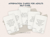 Self-Care Affirmation Cards for Adults - 50-Card Pack, Pri