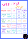 Self-Care Bingo Handout or Poster PDFs