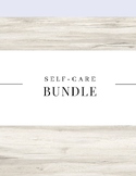 Self Care Bundle, Therapy Journal Worksheet, Mental Health