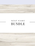 Self Care Bundle, Therapy Journal Worksheets