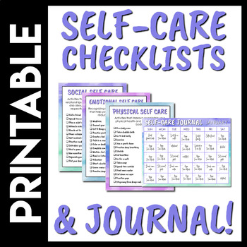 self care checklist for police
