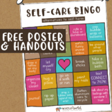 SELF-CARE COPING STRATEGIES: Alternatives to Self-Harm & Self-Injury Free Poster
