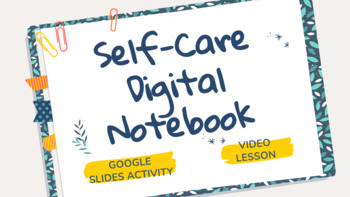 Preview of Self-Care Digital Notebook