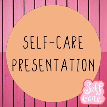 Preview of Self-Care Google Slides Digital Lesson