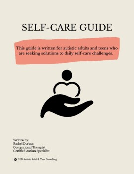 Preview of Self Care Guide for Autistic Teens & Adults