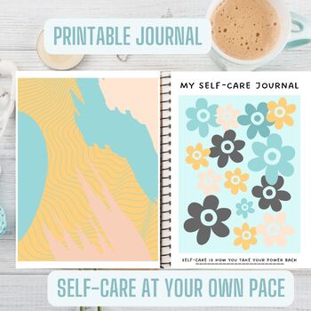 Preview of Self-Care Journal | Mental Health Journal | Self-Help Workbook