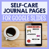 Self Care Journal Pages For Google Slides