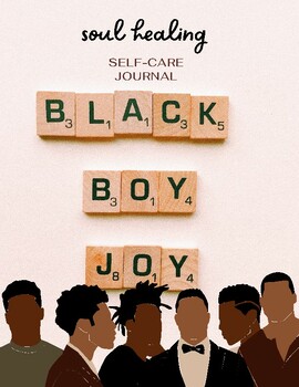 Preview of Self Care Journal for Black Boys