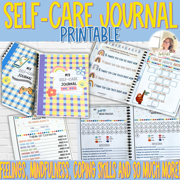 Preview of Self Care Workbook | Mindfulness | SEL | Personal Growth | Self Love
