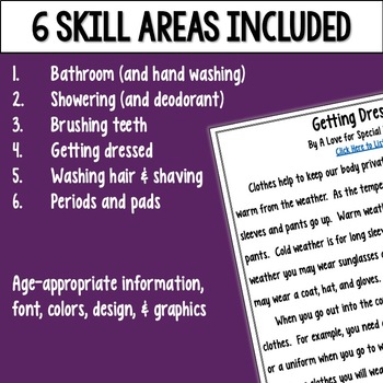 Cleaning and Grooming Life Skills BUNDLE