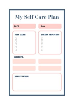 Self-Care Planner by The Resilient SLP | TPT