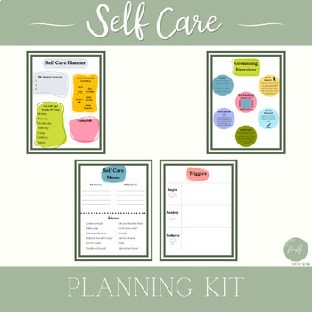Preview of Self Care Planner