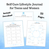 Self-Care Printable Lifestyle and Goal Setting Journal for