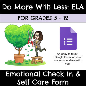 Preview of Self Care & Sharing Check In | SEL Activity | Social-Emotional Learning