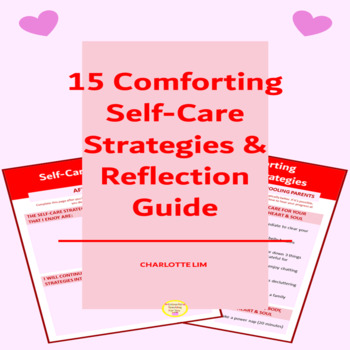 Preview of Self Care and Mindfulness Activities With Self Reflection and Writing Prompts
