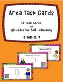 **FREEBIE** Self Checking Area Task Cards ~ 3.MD.C.7