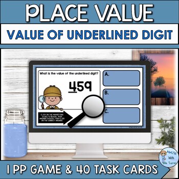 Preview of Interactive Place Value Game 3-Digit Numbers for Power Point™