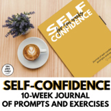 Self Confidence Builder | 10 week prompts journal for Midd
