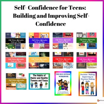 Preview of Self- Confidence For Teens: Building and Improving Self- Confidence