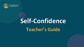 Preview of Self-Confidence Unit Bundle (all resources included)