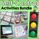 Self-Control Activities, Lessons, and Posters Bundle for S