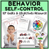 Self-Control Behavior IEP Goals - Behavior Management - An