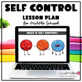 Self Control--Character Trait Lesson