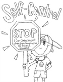 Self Control Coloring page