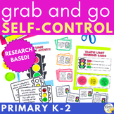 Preview of Self-Control Coping Skills Activities - Primary Self-Control Activities