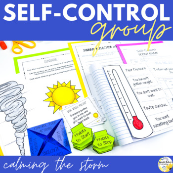Preview of Self-Control School Counseling Group: Develop Self-Control Accountability Habits