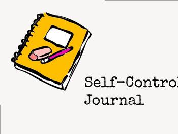 Preview of Self-Control Journal Worksheet