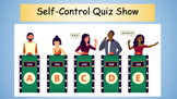 Self-Control Quiz Show- SEL lesson PowerPoint With Handout