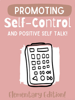 Preview of Self-Control - SEL Activity for Elementary Students