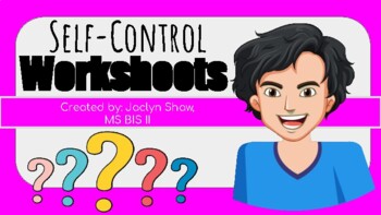 Preview of Self-Control Worksheets