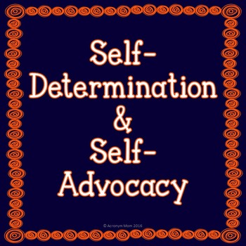 Preview of Self-Determination, Self-Advocacy, and Disability