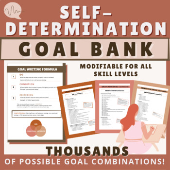 Preview of Self-Determination and Self-Advocacy Goals and Resources