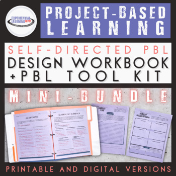 Preview of Self-Directed Project-Based Learning Design Bundle {Digital and Printable}