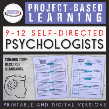 Preview of Self-Directed Project-Based Learning Lesson Plan for High School Psychology