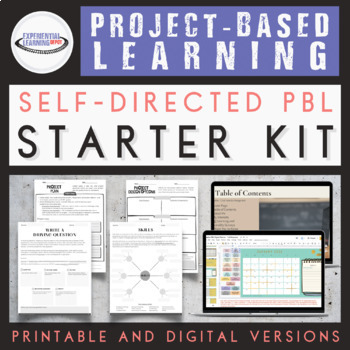 Preview of Starter Kit: Self-Directed Project-Based Learning Tools + PBL Teacher Manual