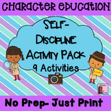 Self- Discipline Activity Pack- 9 Activities/ Awards/ Vouchers