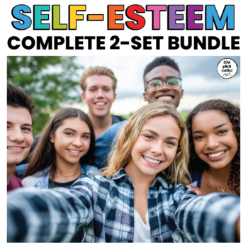 Preview of Self Esteem | Activities | Bulletin Board | Prompts | Decor | SETS BUNDLE