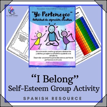 Preview of Self-Esteem Activity: Creative Therapy Counseling - SPANISH VERSION
