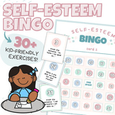 Self-Esteem Bingo Game Printable PDF | SEL Self-Love & Sel