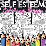 Self Esteem Coloring Pages | Self Esteem Activity | 10 Fun