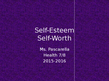 Preview of Self-Esteem PowerPoint