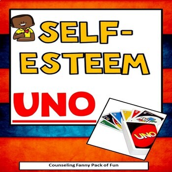 Preview of Self-Esteem UNO for Individual and Group Counseling; Grades 2-12