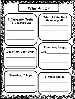 Self Esteem and Confidence Builder by Meaningful Teaching | TpT