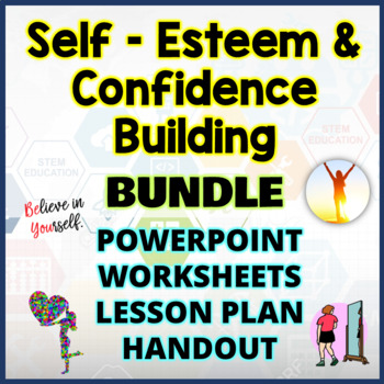 Preview of Self - Esteem and Confidence Building Lesson Bundle